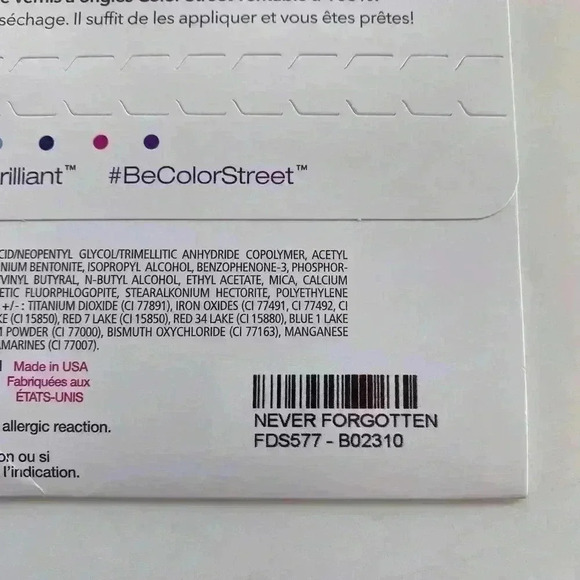 Color Street Never Forgotten - Picture 6 of 6